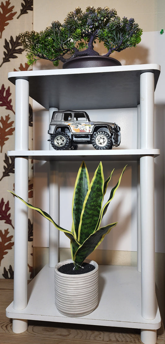 ARTIFICIAL SNAKE PLANT - With simple and elegant style, this artificial plant can be perfectly matched with any theme to become a beautiful landscape. It is widely used in living rooms, bedrooms, terraces, offices, and hotels.