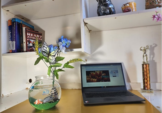 TABLETOP  FISH BOWL by Dilzzy.com